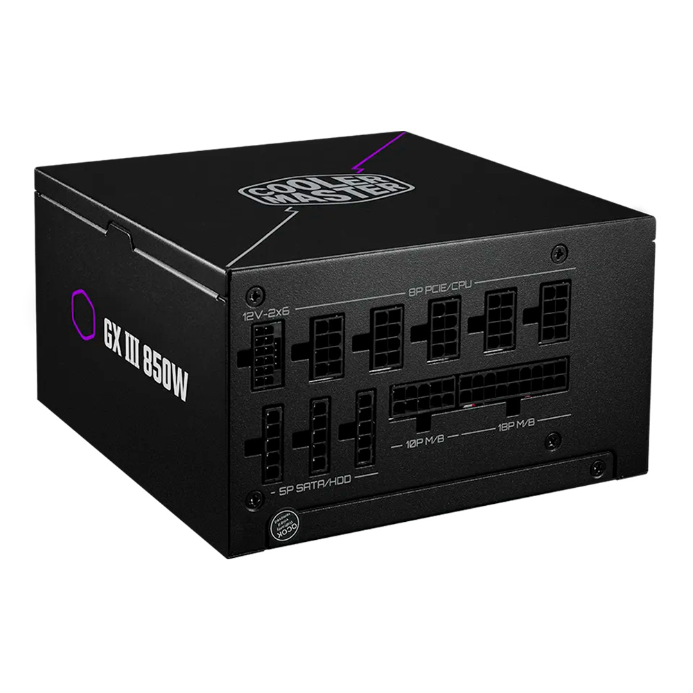 Fuente Cooler Master 850w GX3 80+ Gold Full Modular PCIE 5.0 Ready