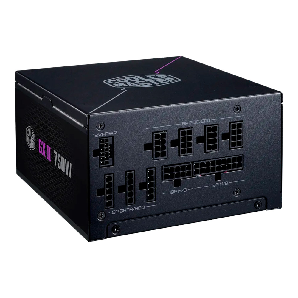 Fuente Cooler Master 750w GX2 80+ Gold Full Modular PCIE 5.0 Ready