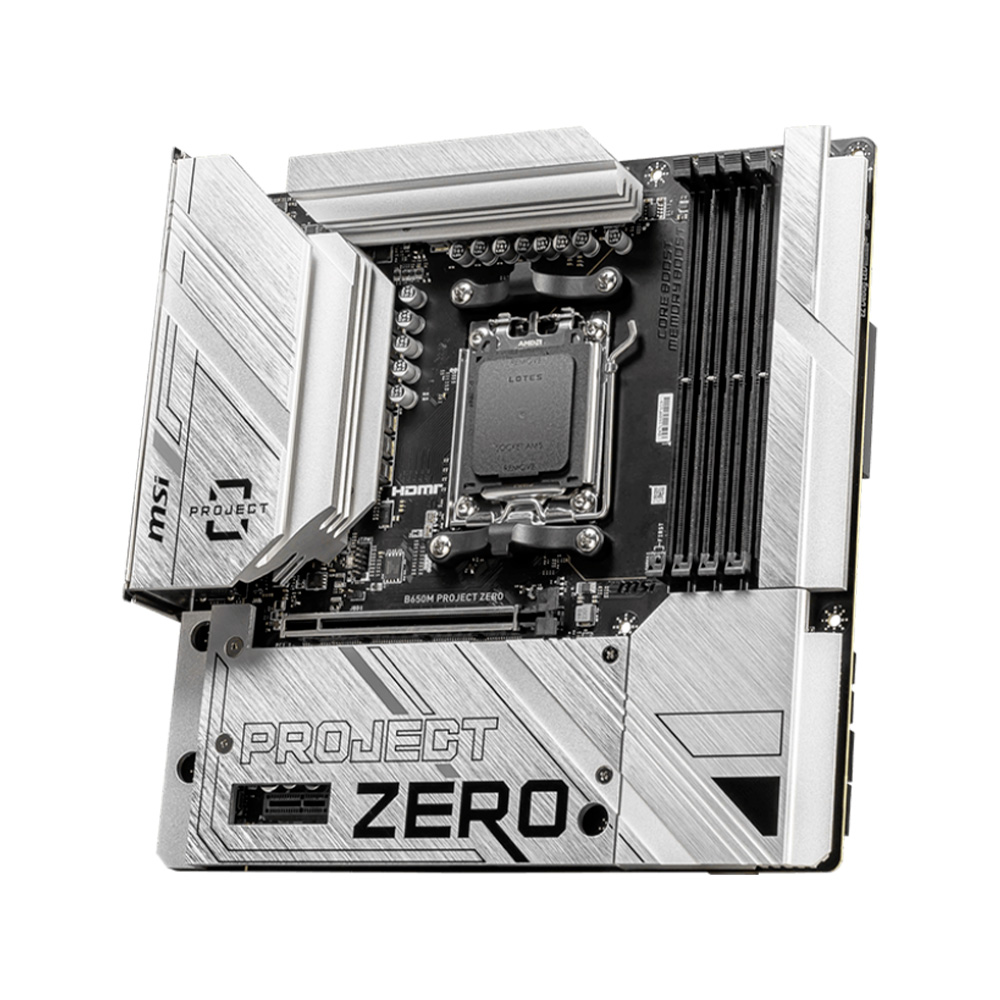 Motherboard MSi B650m Project Zero AM5