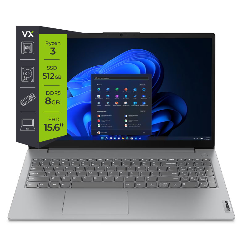 Notebook Lenovo V15 G4 Ryzen 3 7320U 8Gb SSD 512Gb 15.6 FHD Free