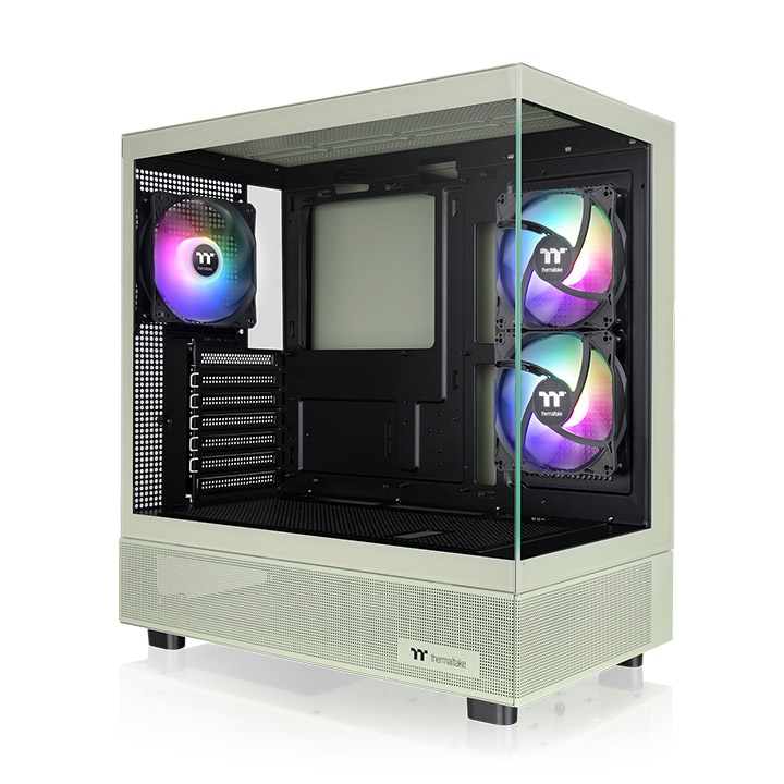 Gabinete Thermaltake View 270 Plus TG ARGB C/Coolers x3 ARGB Matcha Green