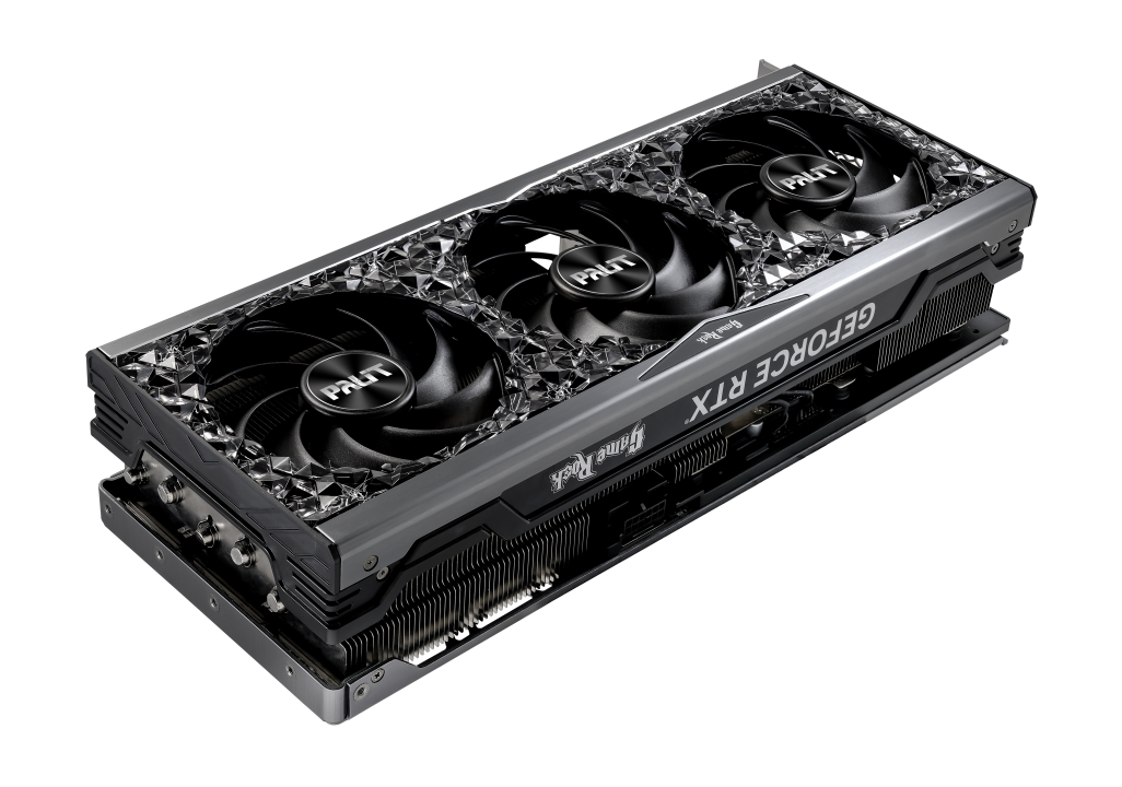 Placa De Video Palit Nvidia GeForce RTX 4070 TI Super Gamerock Omniblack 16GB GDDR6X 256BIT