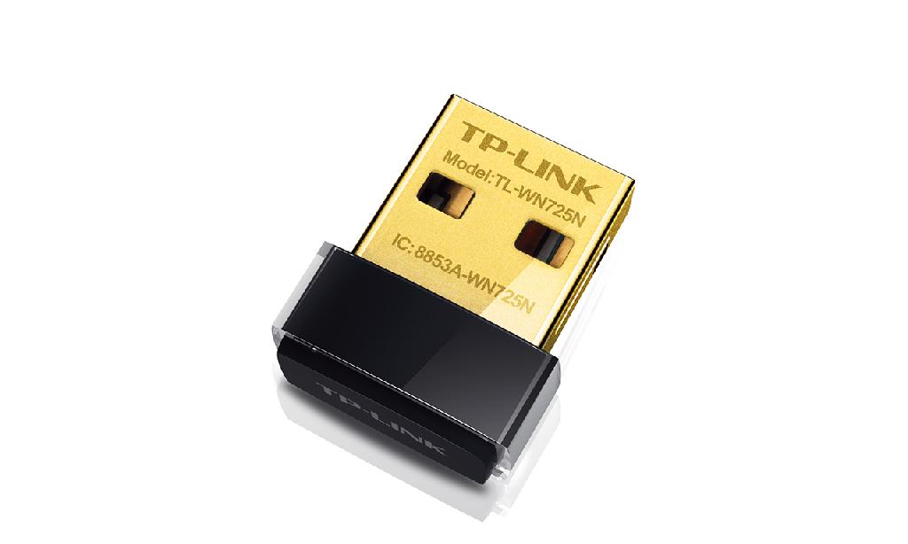 Placa De Red Usb Tp-Link Tl-Wn725n Nano Wifi 150m   