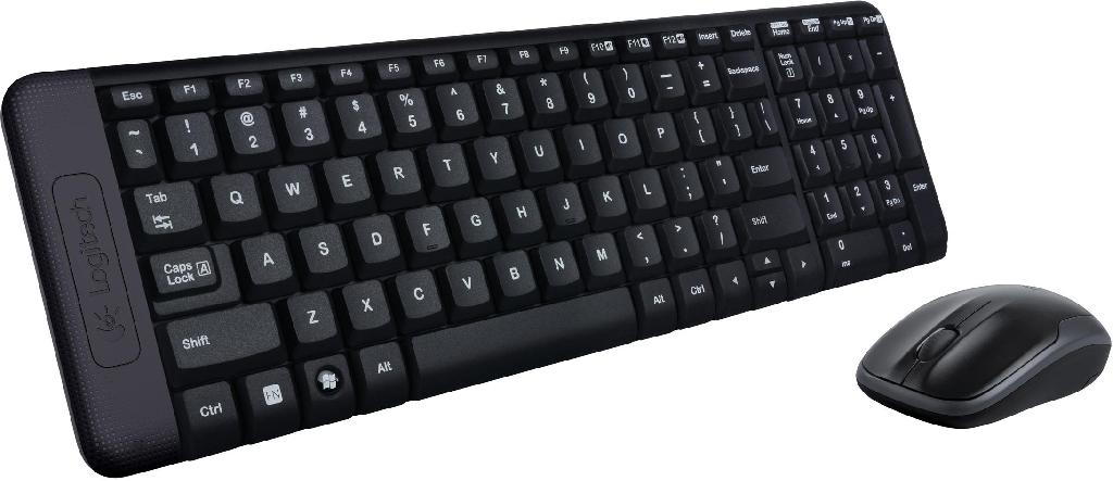 Kit Teclado y Mouse Inalambrico Logitech Mk220