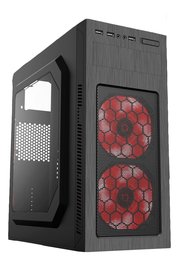 Gabinete Magnum Tech MT 435R Red Led ATX