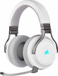 Auricular Inalambrico Corsair Virtuoso RGB Surround HiFi White