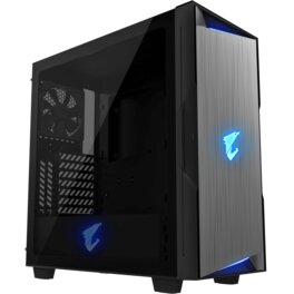 Gabinete Gigabyte C300 RGB Aorus Black