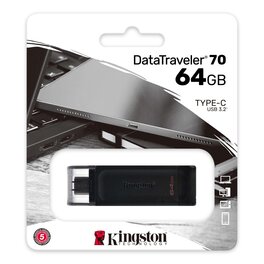 Pendrive 64Gb Kingston DT70 Usb Tipo C