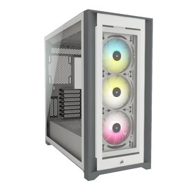 Gabinete Corsair 5000X Tg RGB White