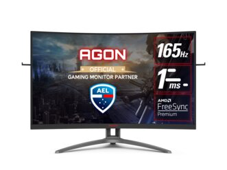 Monitor 32 AOC Agon AG323FCXE 165Hz Curvo