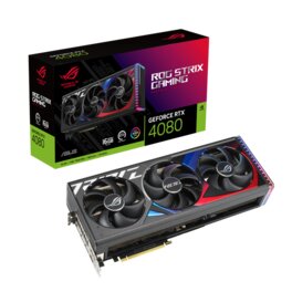 Placa De Video Asus Rog Strix Nvidia GeForce RTX 4080 OC 16Gb GDDR6X