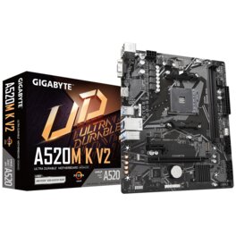 MOTHERBOARD GIGABYTE A520M-K V2 AM4