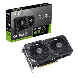 PLACA DE VIDEO ASUS NVIDIA GEFORCE RTX 4060TI OC DUAL