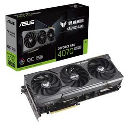 PLACA DE VIDEO ASUS TUF NVIDIA GEFORCE RTX 4070 SUPER OC 12GB...