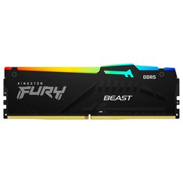 Memoria RAM Kingston Fury Beast DDR5 16Gb 6000Mhz Negra RGB