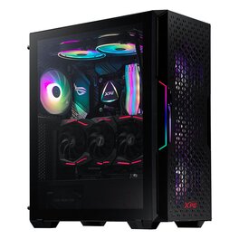 Gabinete Adata XPG Starker Air TG Con Coolers x2 ARGB Negro