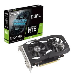 Palca De Video Asus Nvidia Geforce RTX 3050 Dual 06G OC D6