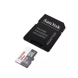 Memoria Micro Sd Sandisk Ultra Con Adaptador Sd 32 Gb Clase 10