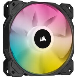 Fan Cooler Corsair SP120MM RGB Elite PWM Pack X3 C/Lightning Node Core Black