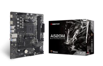 Motherboard Biostar A520M H AM4 Sin VGA