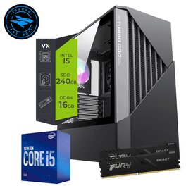 Pc Intel Gamer Kairos i5 10400 16Gb SSD 240Gb RTX 3050 6GB