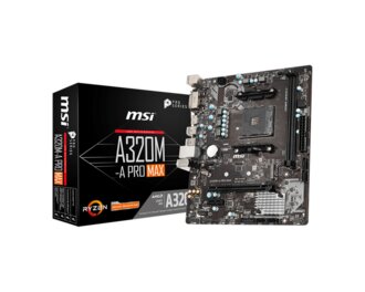 Outlet Motherboard MSI A320M-A PRO MAX AM4 Sin VGA