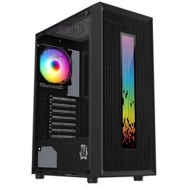 Gabinete Raptor Vortex TG C/Coolers Black