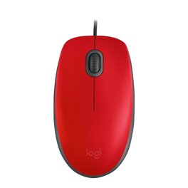 Mouse Logitech M110 Silent Red 2024