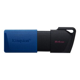 Pendrive 64Gb Kingstone 3.2 DTX Exodia M Azul