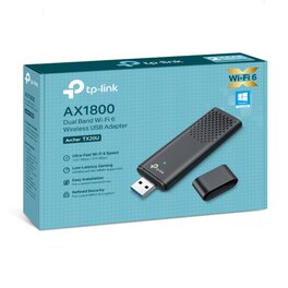 Placa de Red USB Tp-Link Archer TX20U NANO AX1800 Dual Band Wifi