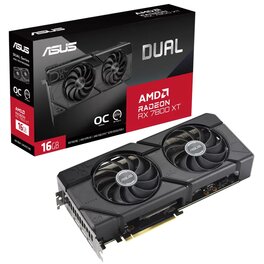 Placa de Video Asus ATI Radeon RX 7800 XT Dual OC 16Gb