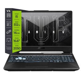 Notebook Asus TUF FX506HF-HN018W i5 11400h 16Gb SSD 512Gb RTX 2050 4Gb 15.6 W11