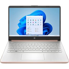 Notebook HP 14-DQ0762DX Celeron N4120 4Gb SSD 128Gb 14 W11 Rose Gold