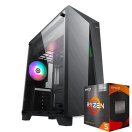 Pc AMD Gamer Kairos Essential Ryzen 5 5600GT 16Gb SSD 480Gb