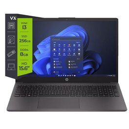 NOTEBOOK HP 250 INTEL CORE I3 1315U 8GB SSD 256GB 15.6 FREE