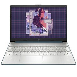 Notebook HP 15-DY5885WM Core I5 1235u 8Gb SSD 256Gb 15.6 W11 Spruce Blue